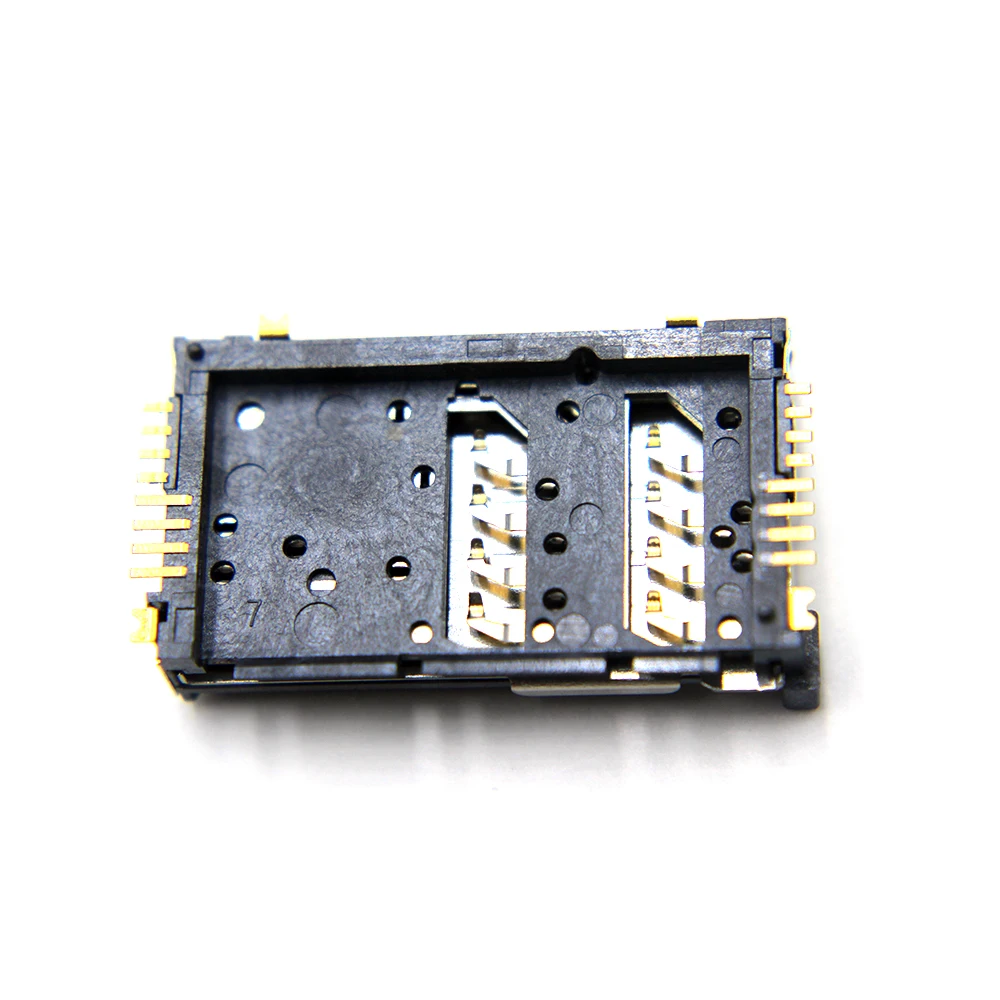 Разъем micro connector для Sony Xperia ST21 держатель считывателя sim-карт слот-гнездо разъем