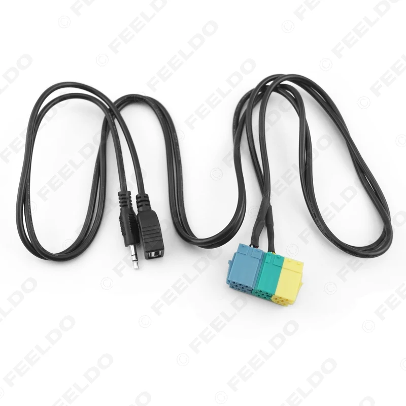 FEELDO 2 in1 3.5MM + USB Plug Audio Adapter Cable Kia Aux CD Player to MP3 For Hyundai Sportage #3072 | Автомобили и мотоциклы