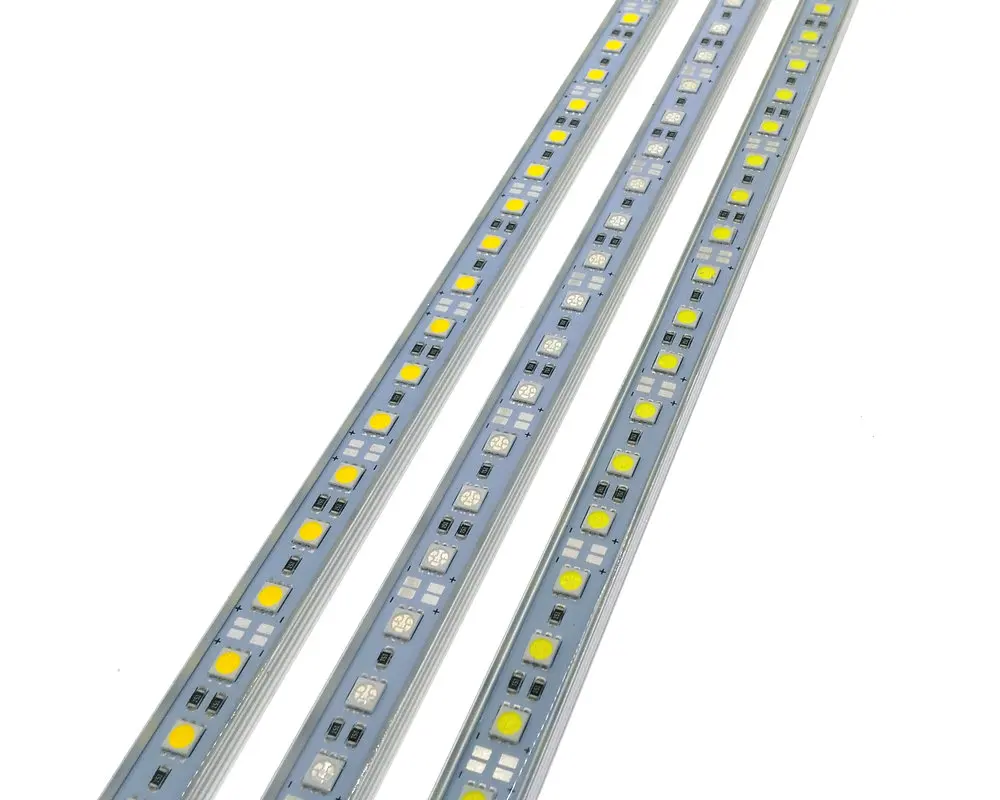 Светодиодная панель 5050 50 см Водонепроницаемая SMD36LED светодиодная жесткая полоса