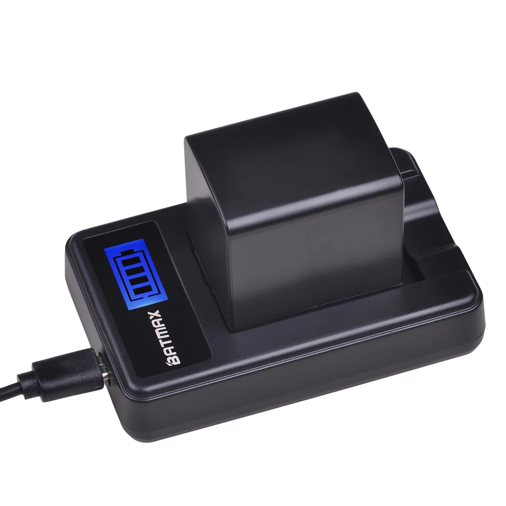 Batmax 3 шт. BP 820 BP820 Аккумулятор для камеры + ЖК Зарядное устройство USB Canon фотокамера