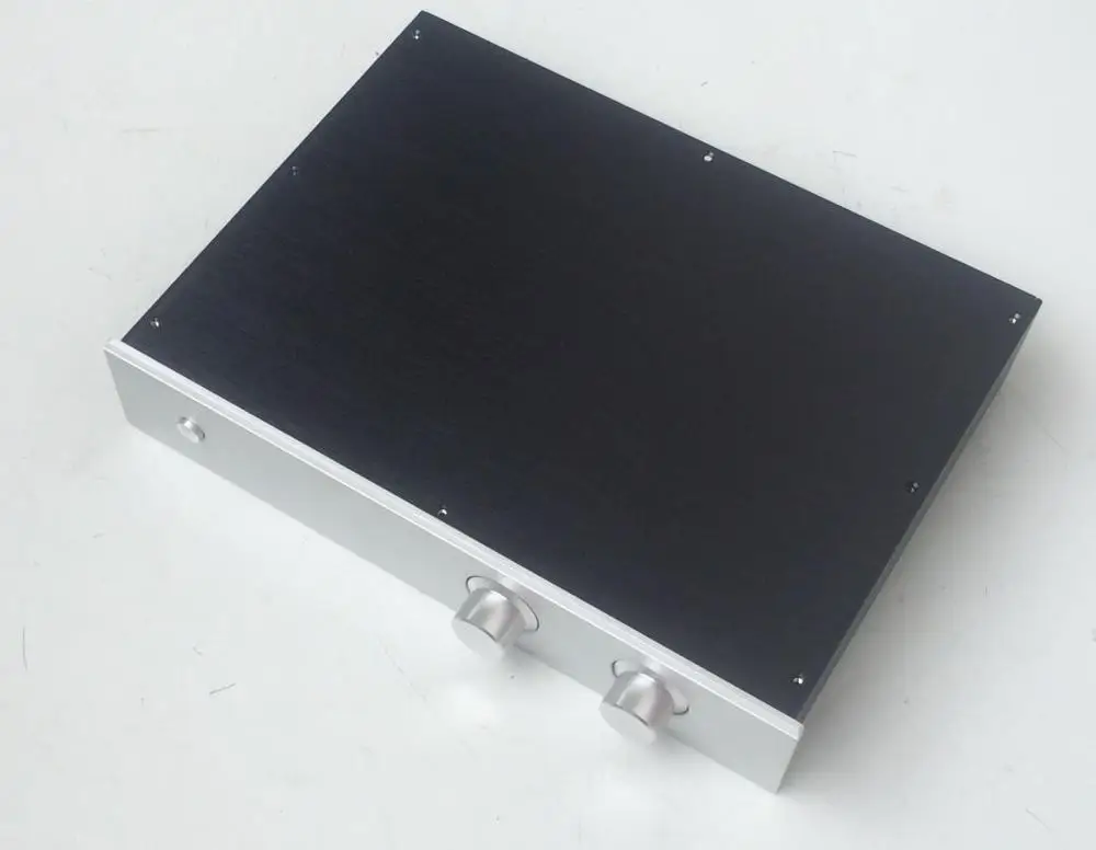 Полностью алюминиевый усилитель BZ4308 VU Meter шасси/предусилитель/Встроенный