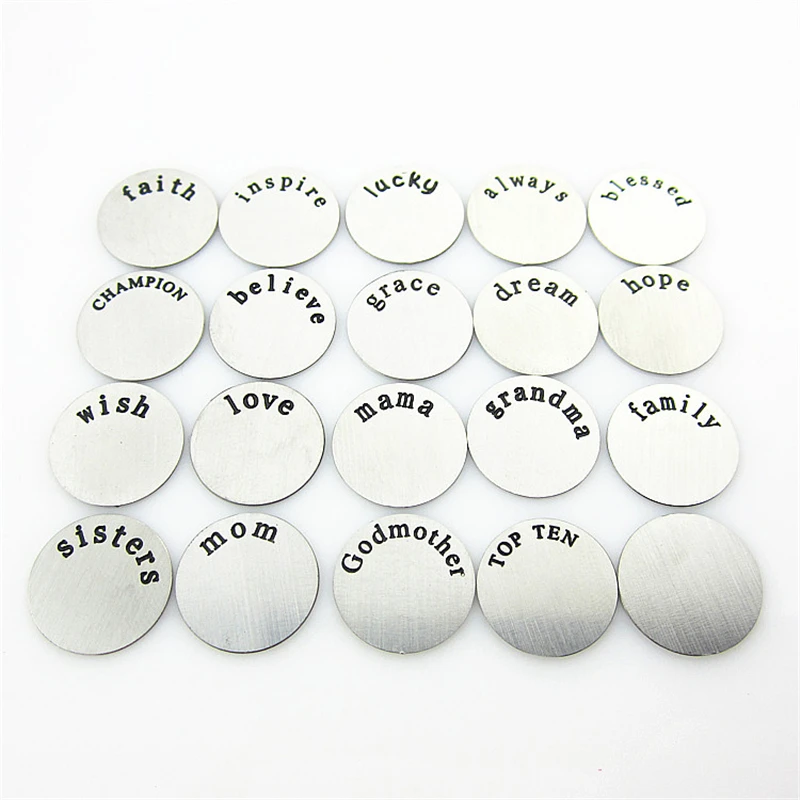 20 шт./лот Смешанные случайные разные пластины для окон плавающая пластина диск