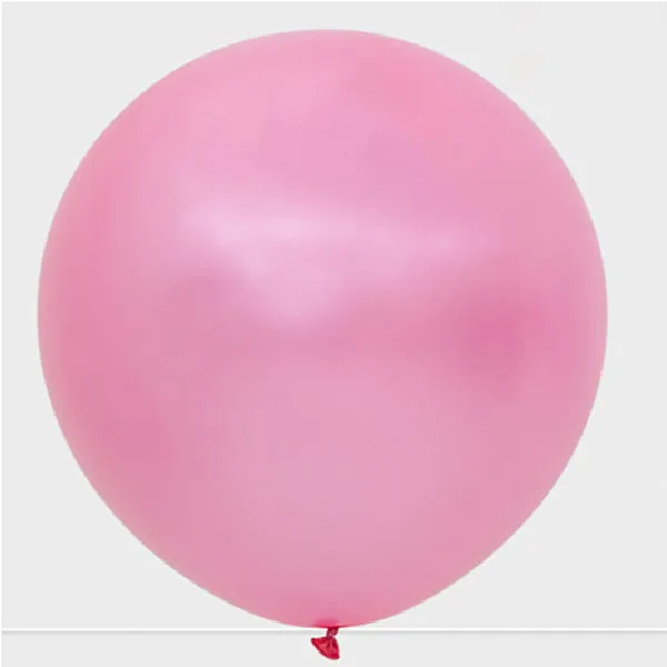 pink 5 шт. 36 дюймов круглые латексные шарики розовый прозрачный воздушный шар с гелием Бумага кисточкой красного цвета с надписью «Love/воздушные шары Свадебные украшения День рождения - Цвет: pink