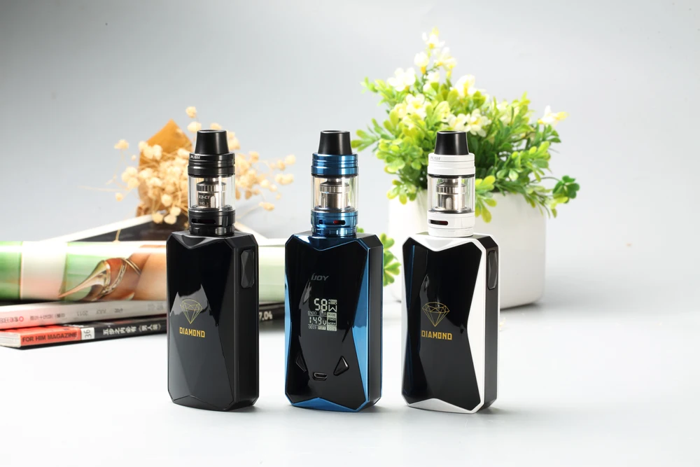 Оригинал IJOY diamond pd270 комплект Diamond 234 Вт поле mod VAPE с капитаном X3S subohm Танк двойной