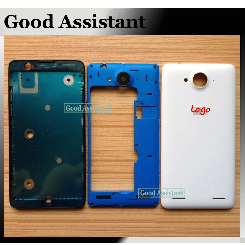 Лицевая пластина для ЖК дисплея крепящаяся на переднюю раму средней рамки Корпус