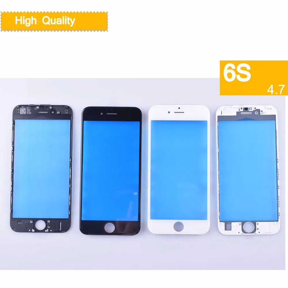 Сенсорный экран для iPhone 6S дигитайзер стеклянная панель объектива Передняя