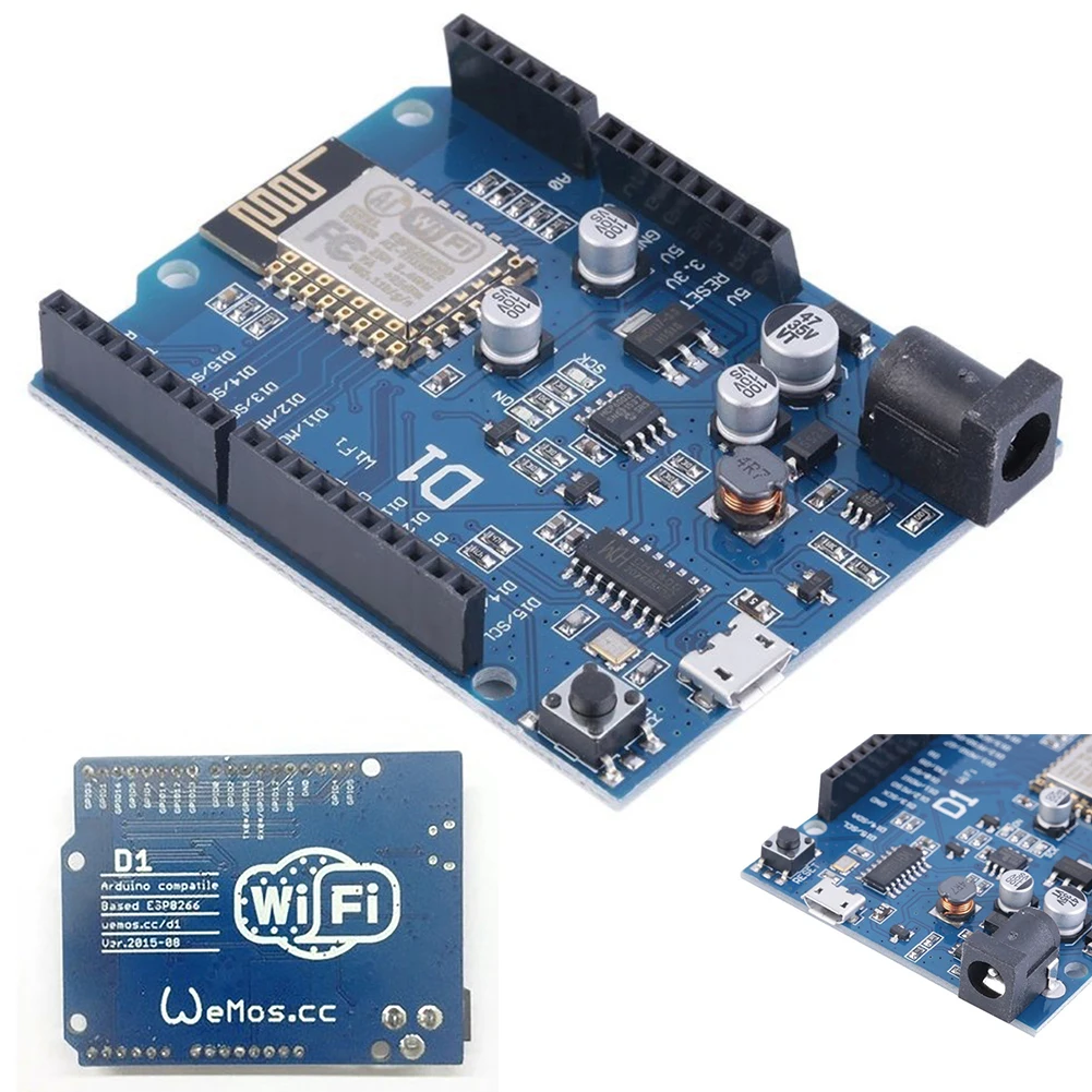 ESP 12E WeMos D1 Wi Fi uno основе ESP8266 щит для совместимых в разобранном виде Монтажная Доска
