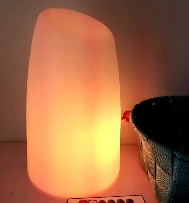 Skybess D12* H20cm Светодиодный Настольные лампы смена 16 цветов RGB подвесной портативный светильник для отеля KTV Club Bar вечерние лампы 1 шт