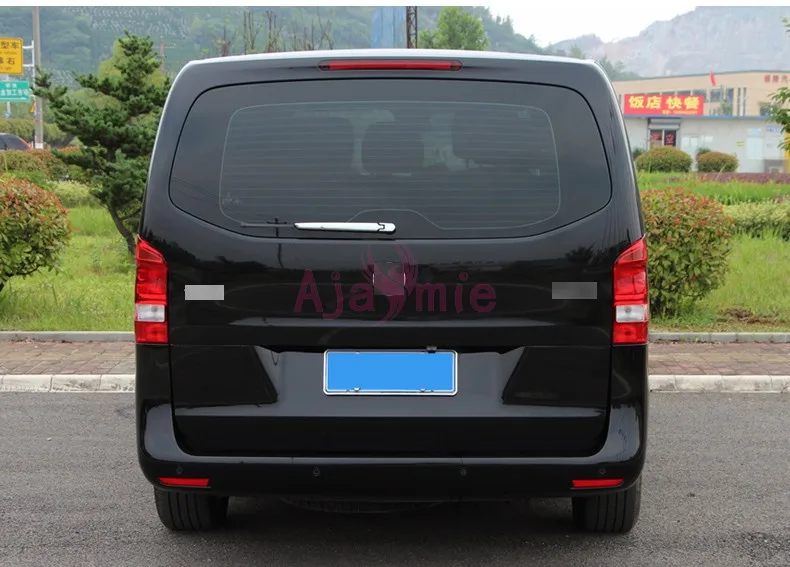 Для Mercedes Benz Vito W447 задняя крышка стеклоочиститель панель отделка хромированные аксессуары для стайлинга автомобилей