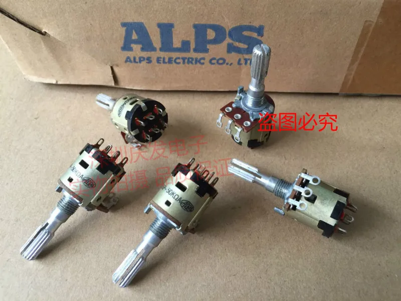 

Original new 100% Japan import potentiometer with switch single 50K flower shaft length 25MM thread foot