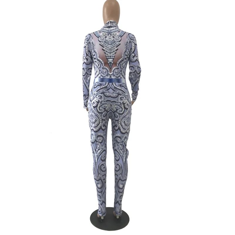 Great 2019 Hot Sale Sexy Rompers Womens Jumpsuit Nightclub Sequin Vintage Cocktail Elegant Long Woman Overalls | Женская одежда