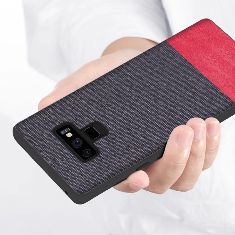 KEZiHOME чехол для samsung Galaxy Note 9 8 роскошный тканевый Мягкий ТПУ силиконовый note8 note9