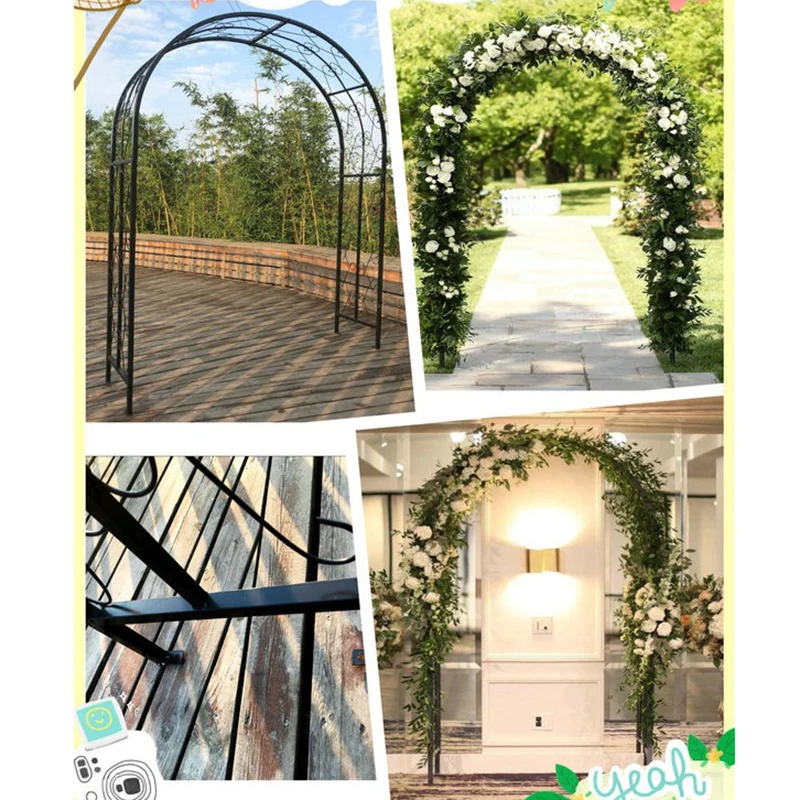 1 комплект Арка Поддержка цветок стенд лоза металлическая железная рамка полка