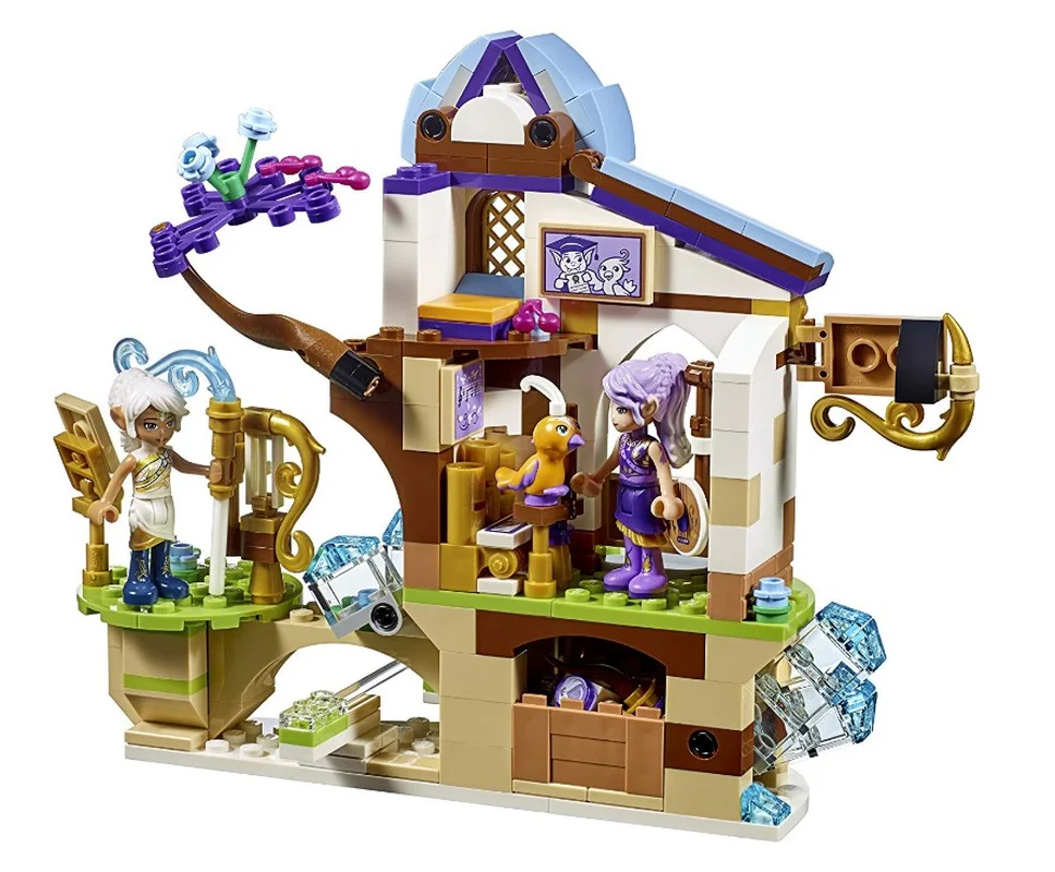 Elves Aira &amp The Song of Wind Dragon строительные блоки 41193 Legoings эльфы фигурки кирпичи