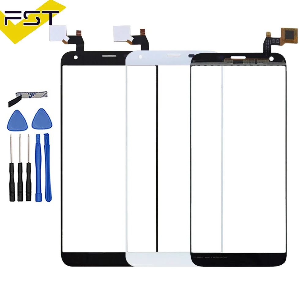 Черный сенсор для Oukitel k5 сенсорный экран дигитайзер стеклянная панель сенсорные запасные части