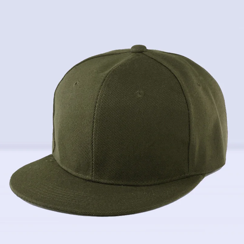 ArmyGreen Новое поступление однотонная Бейсболка Повседневная шляпа для отца Зеленая Бейсболка для мужчин и женщин регулируемая бейсболка s Фирменная Новинка для взрослых - Color: ArmyGreen