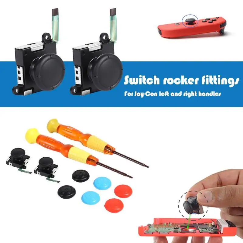 Аналоговый 3d геймпад с левой и правой стороны сенсорный Стик инструменты для