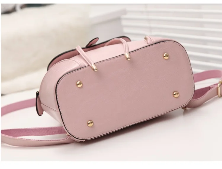 Модный стильный женский рюкзак большой школьный женская сумка на плечо высокое