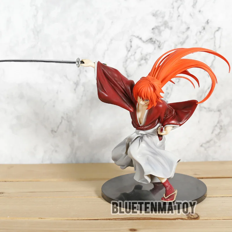 Экшн-фигурка из ПВХ Коллекционная модель игрушки Rurouni Kenshin HIMURA KENSHIN | Игрушки и