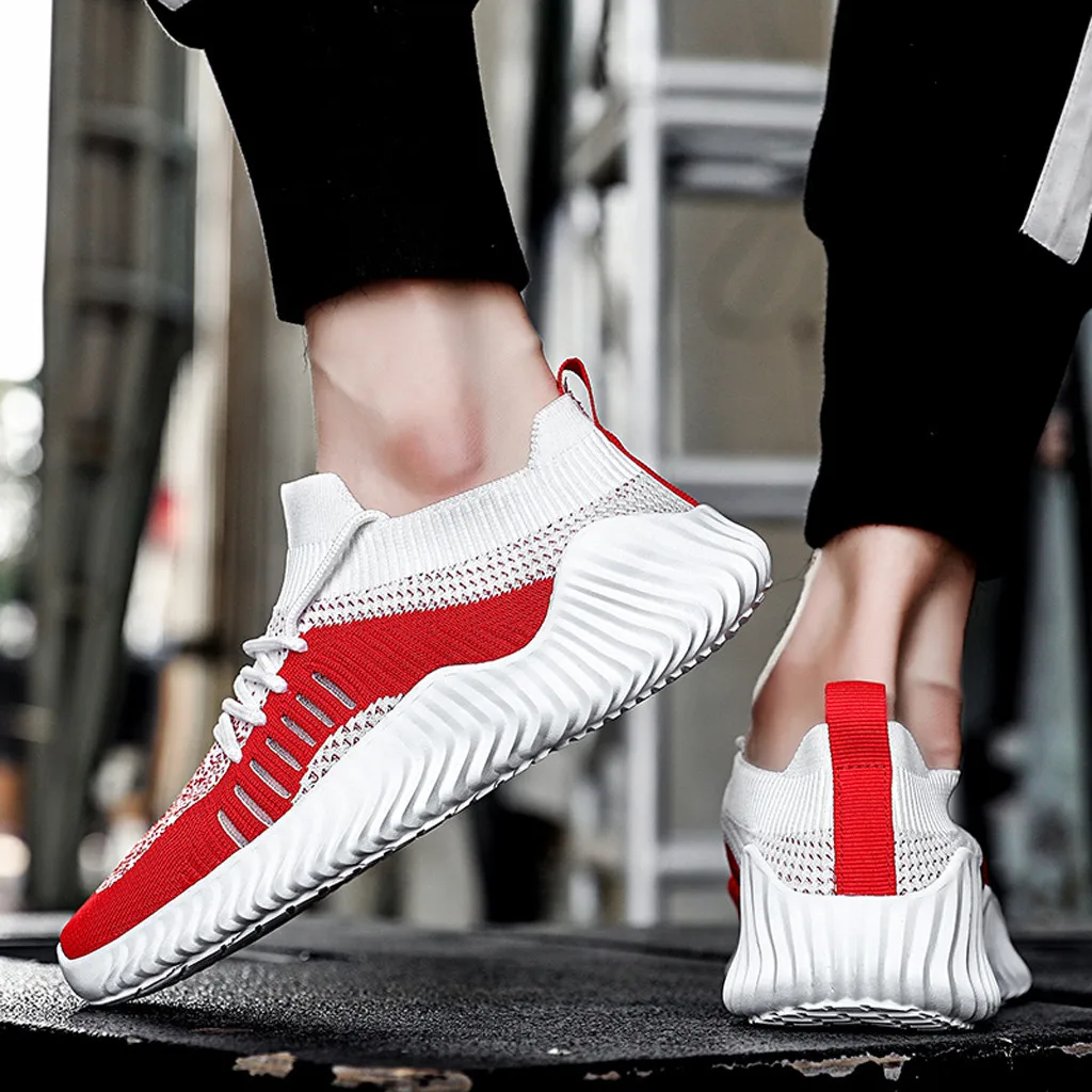 Новая модная мужская повседневная обувь мужские комфортные кроссовки из