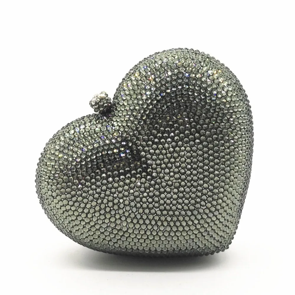 XIYUAN женский белый/черный/красный/ярко розовый/серебристый/серый клатч в форме