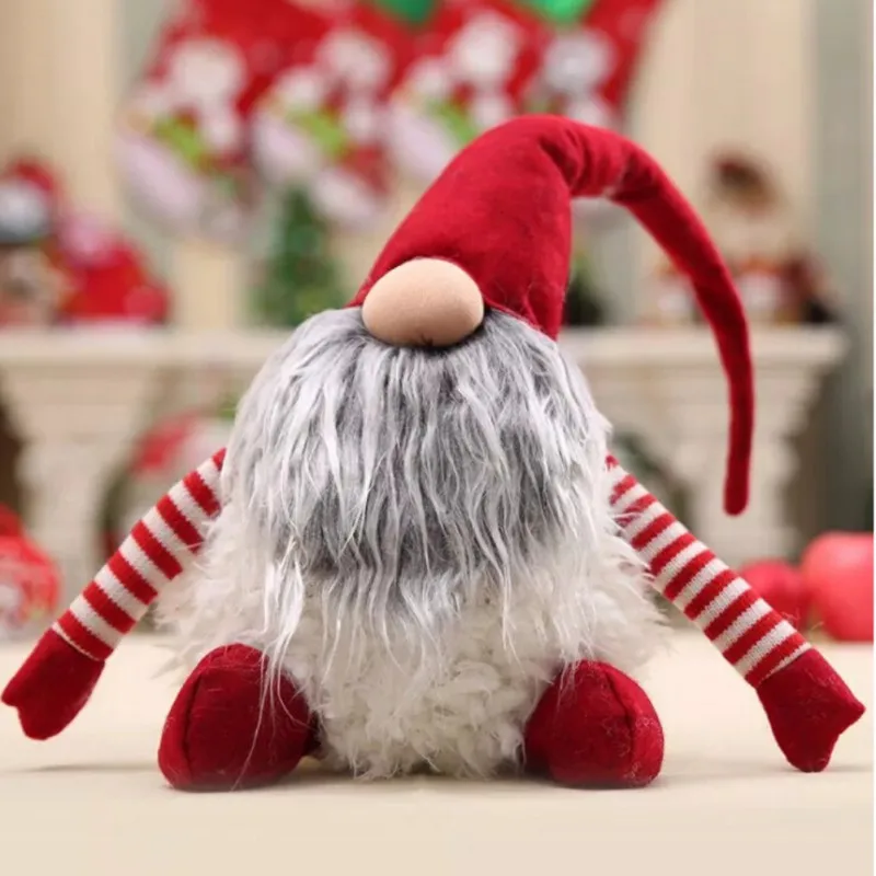 Забавное Рождественское украшение гном Шведский Рождественский tomte/ниссе Санта