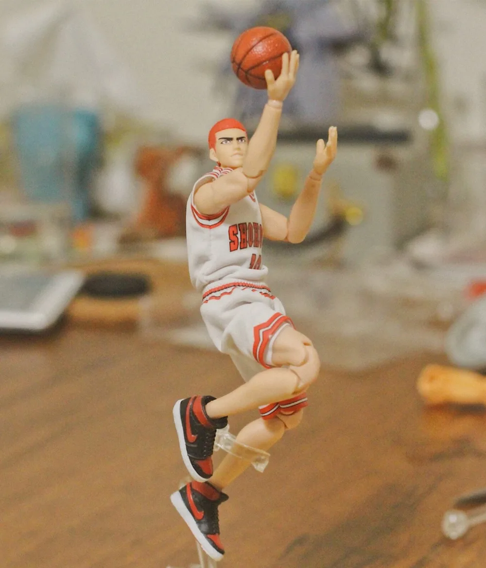 Dasin GT Модель 6 дюймов фигурка аниме Slam Dunk Shohoku Hanamichi Sakuragi белая ткань ND028 | Игрушки и