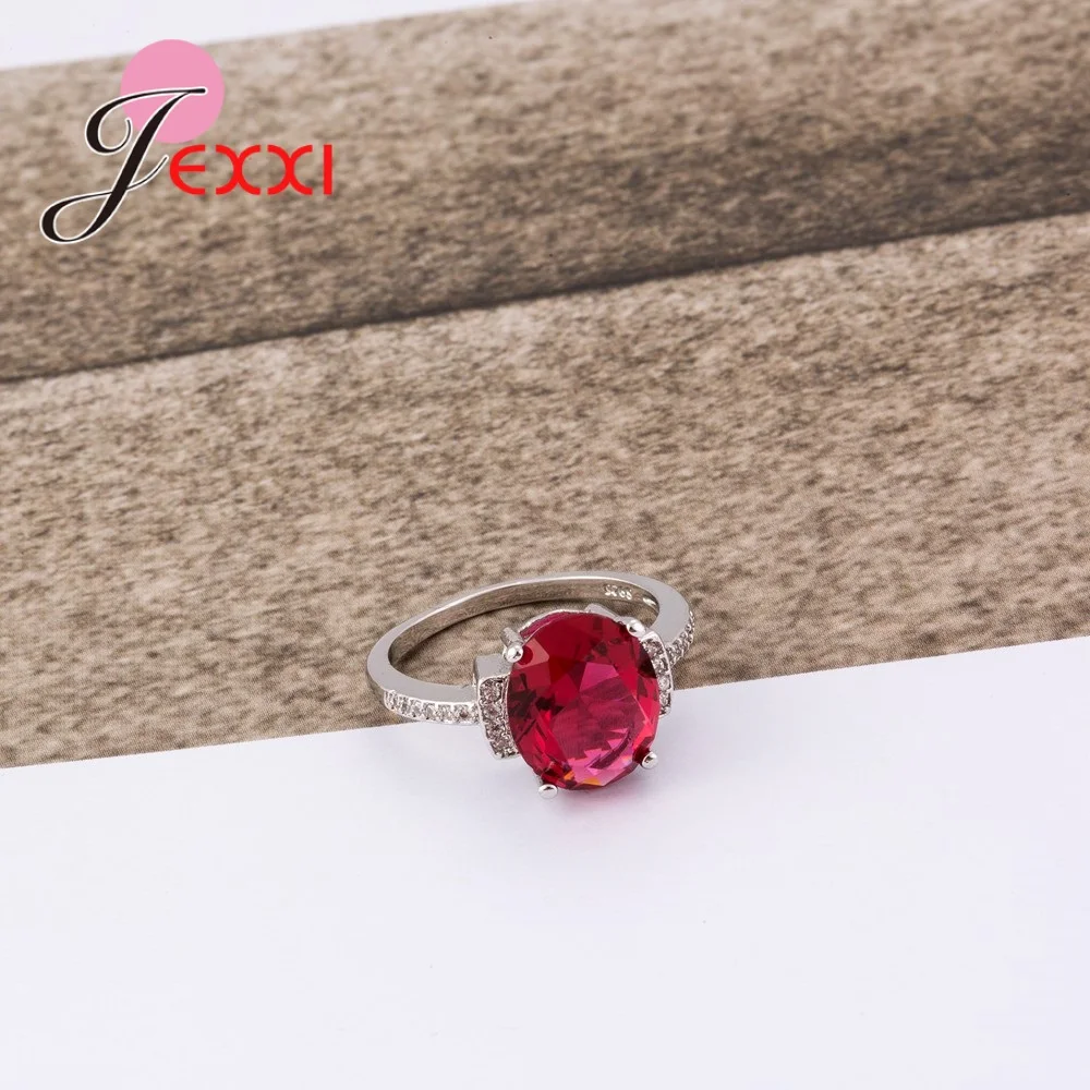 Роскошные Очаровательные Свадебные Кольца для невесты 925 пробы серебряные