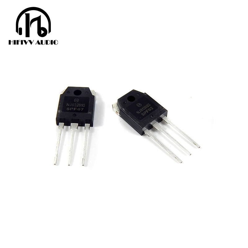 Hifivv audio NJW1302G NJW3281G Triode 15A 250V 200W кремниевые биполярные транзисторы NJW1302 NJW3281 Hi Fi аудио