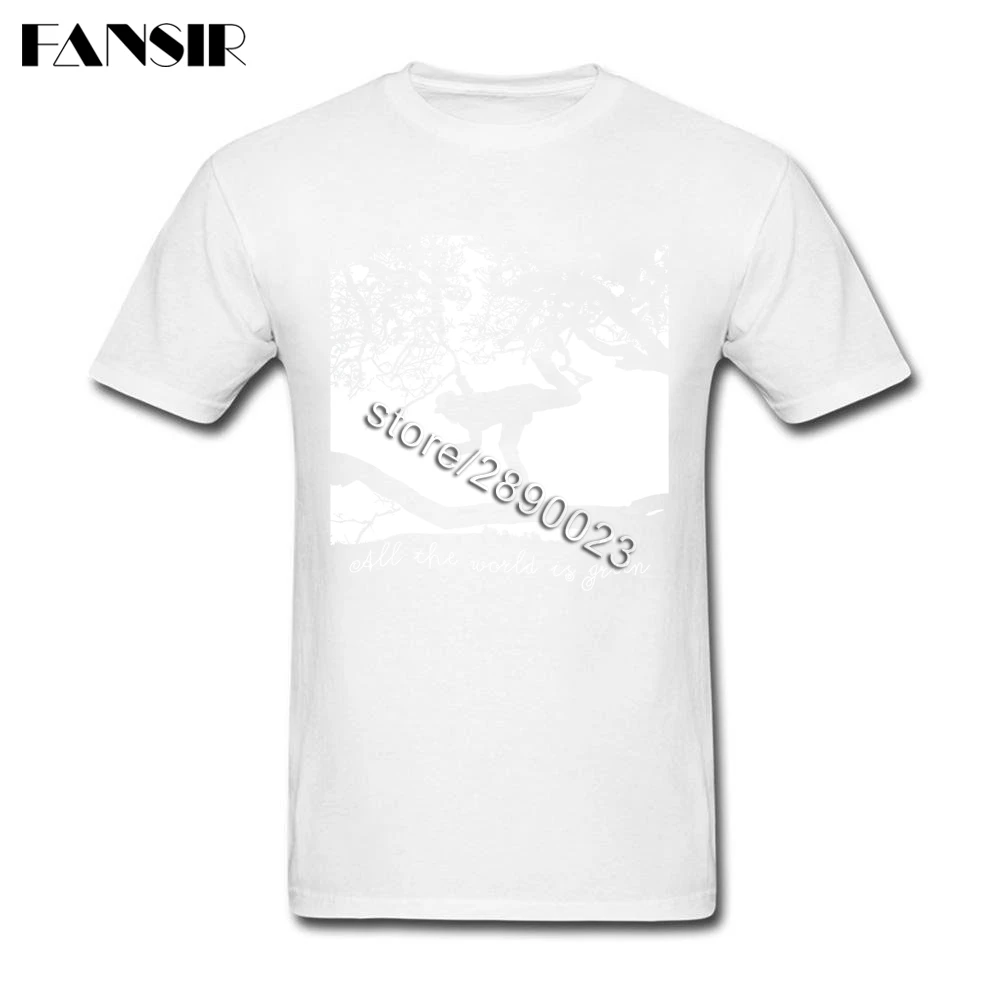 Мужская футболка с коротким рукавом Tom Waits Camisa из чистого хлопка круглым вырезом