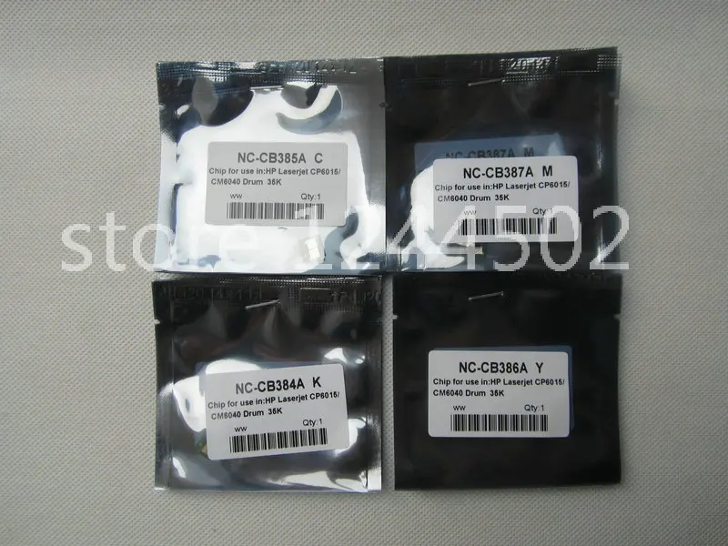Совместимый новый чип сброса картриджа с тонером для HP 6015 6030 5 комплектов в