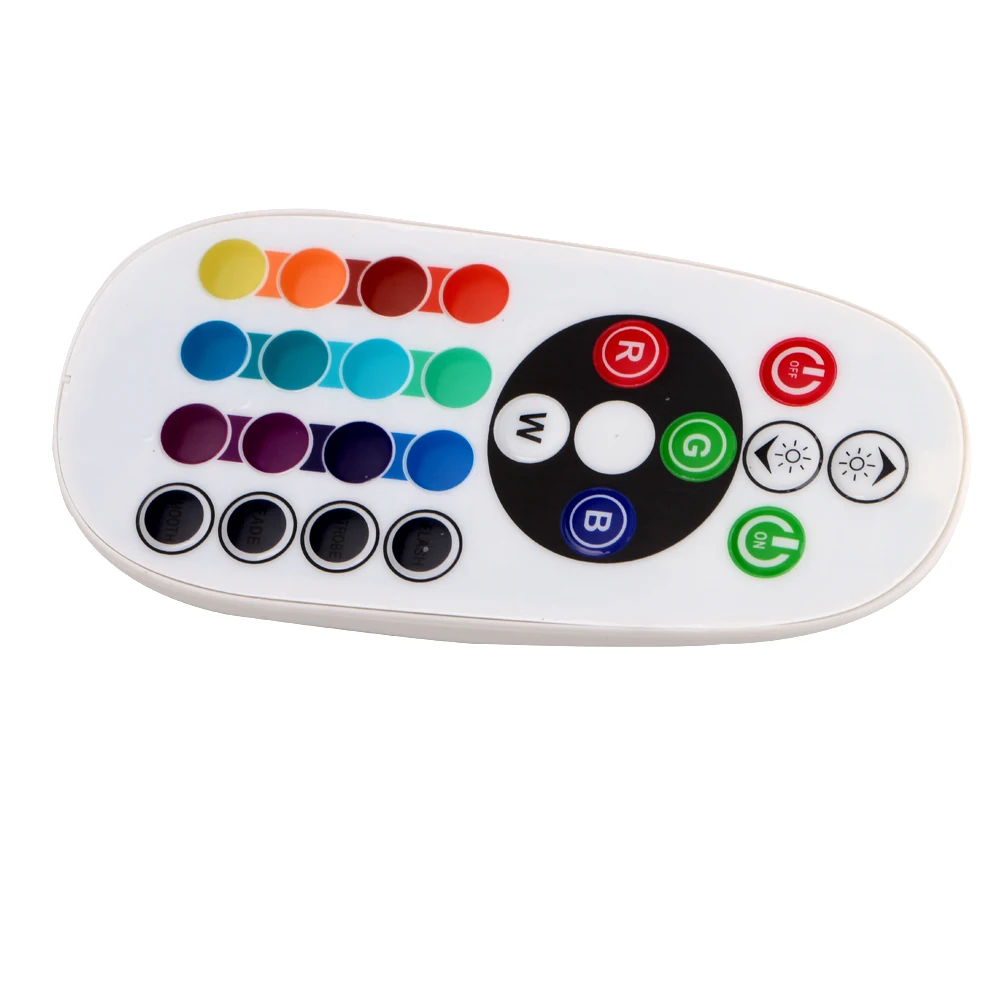 2X лампочки 12 в 5050 24 SMD RGB 480LM контроллер Автомобильный номерной знак свет авто