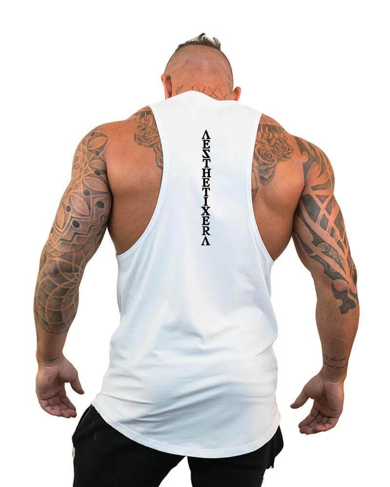 Brand clothing gyms tank tops men canotta bodybuilder top workout singlet fitness stringer tanktop muscle sleeveless shirt | Мужская