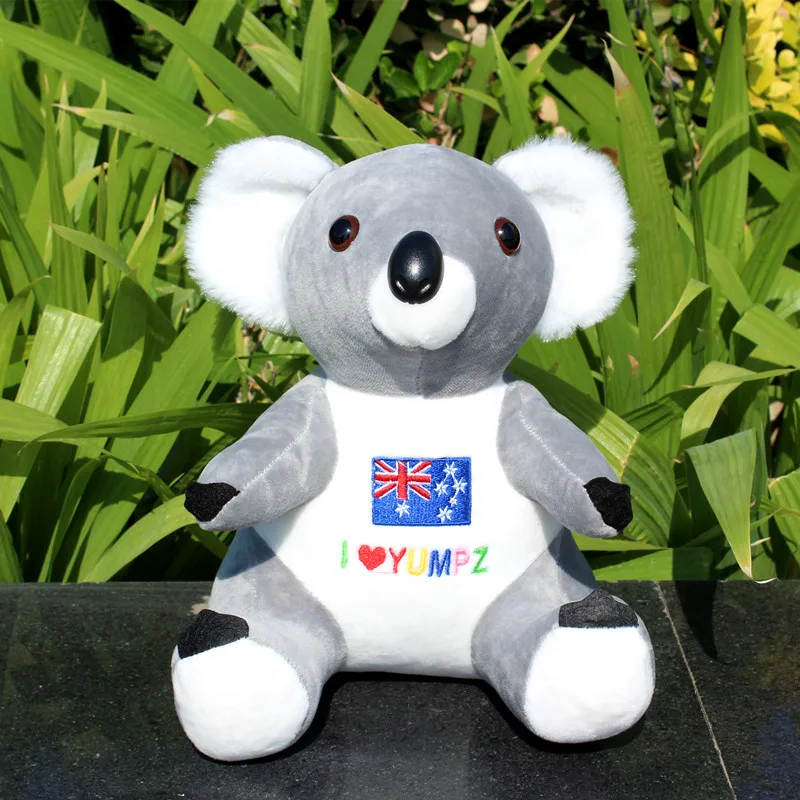 

about 25cm cartoon koala plush toy soft doll birthday gift b0477