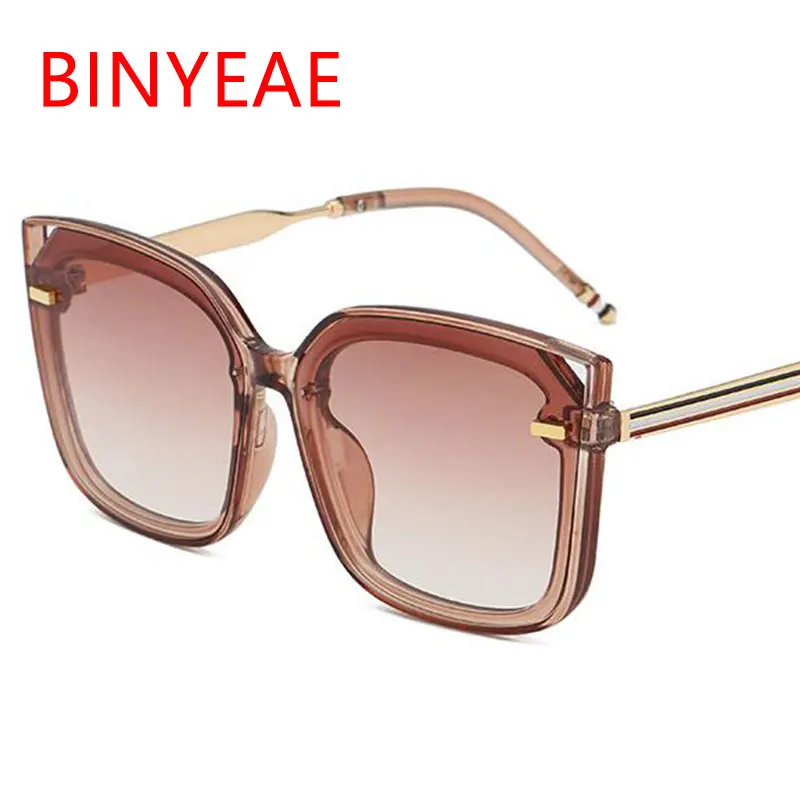 Женские солнцезащитные очки с плоскими линзами винтажные Квадратные