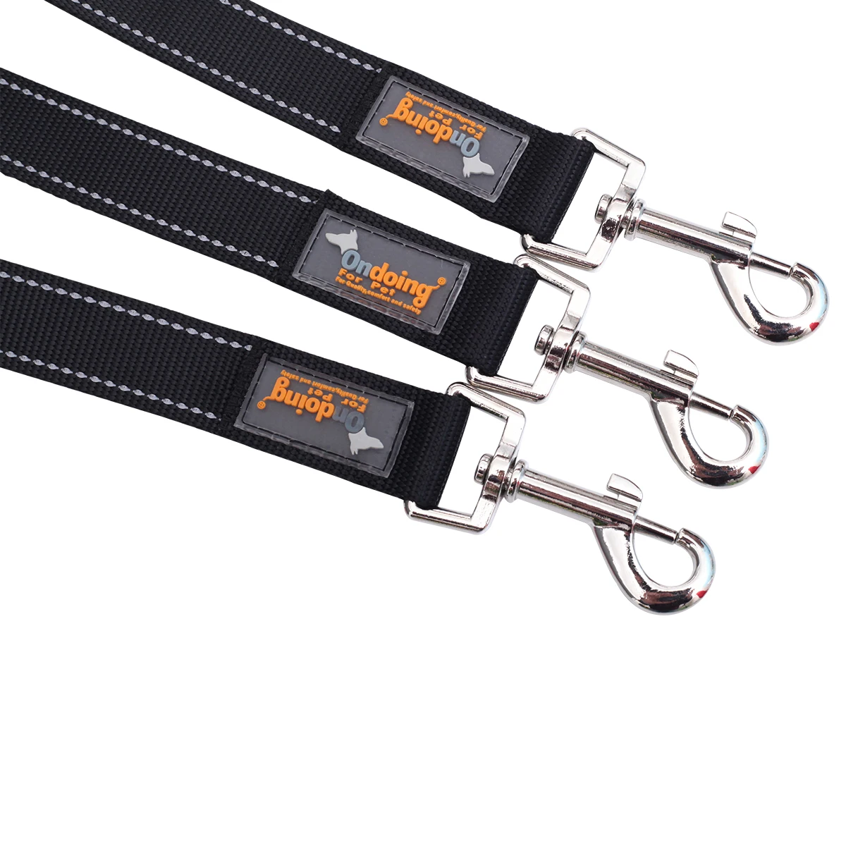 3 в 1 прочный нейлоновый поводок для собаки мягкая ручка. Трехкомпонентный