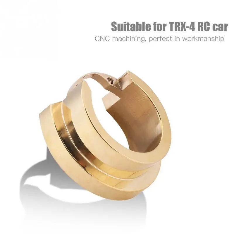 Высококачественный 2 шт. латунный счетчик веса для RC гусеничного пульта