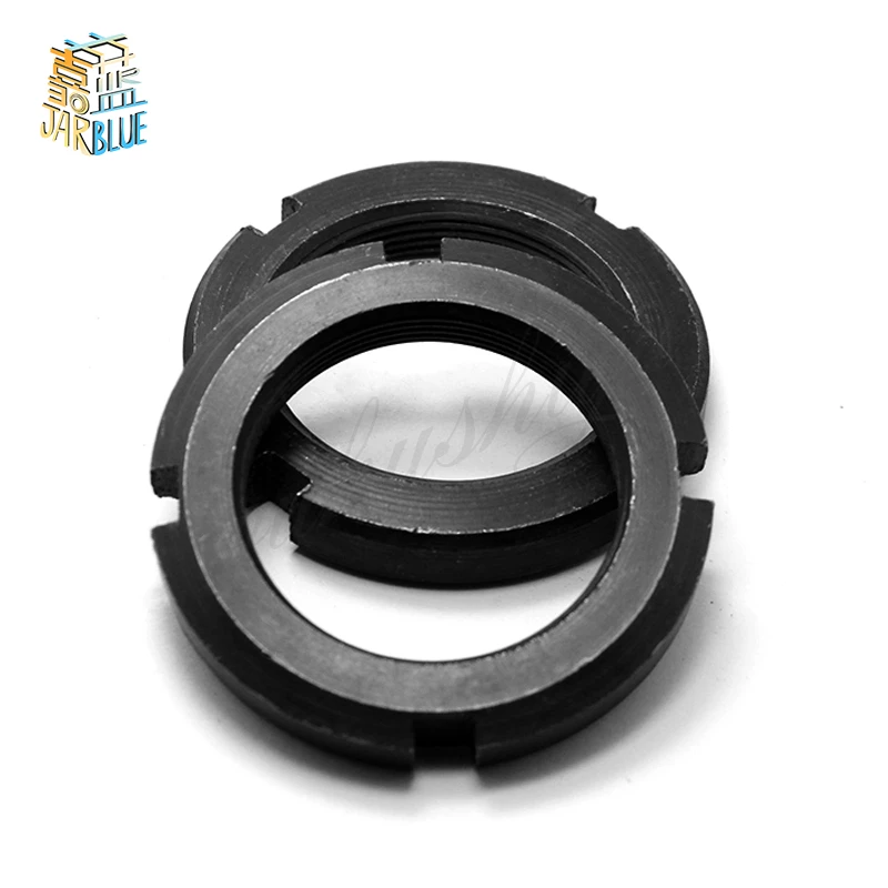 2PCS Round Nut Slotted Four Slot Retaining M10/M12...M60 GB812 | Обустройство дома