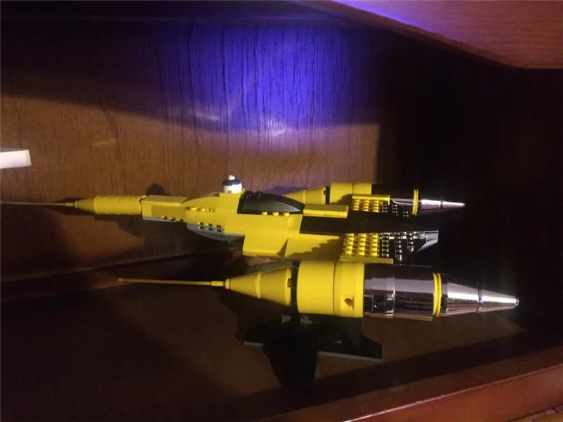 Звезда серии войны Rogue One USC Набу Стиль истребитель набор совместим lepins Building Block