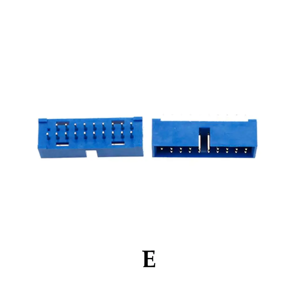 JCD USB3.0 USB 3 0 19Pin 20Pin Мужской Разъем 90 градусов 180 материнской платы шасси переднего