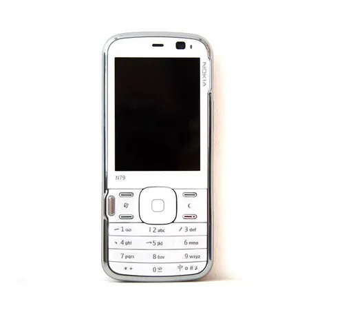 Nokia N79 3g сеть 5MP камера wifi gps сотовые телефоны один год гарантии отремонтированный