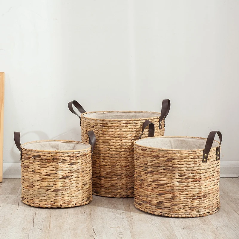 Корзина для грязной одежды с ручкой большое ведро хранения Детские корзины белья