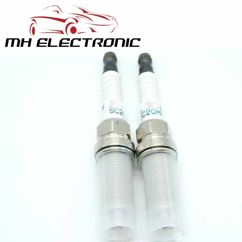 MH ELECTRONIC 2 шт./компл. Свеча зажигания SC20HR11 90919 01253 для Toyota IQ YARIS VITZ PASSO XD PORTE COROLLA MATRIX WISH