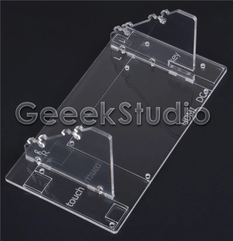 Прозрачный акриловый кронштейн для Raspberry Pi 7 &quotЖК-экран панель цифровой экран |