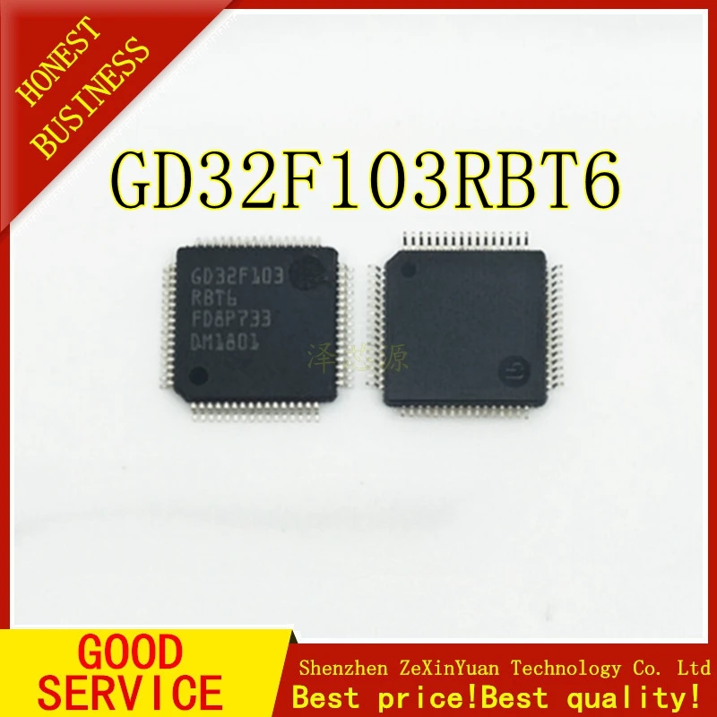 5 шт./лот GD32F103RBT6 GD32F103 RBT6 LQFP-64 original | Электроника