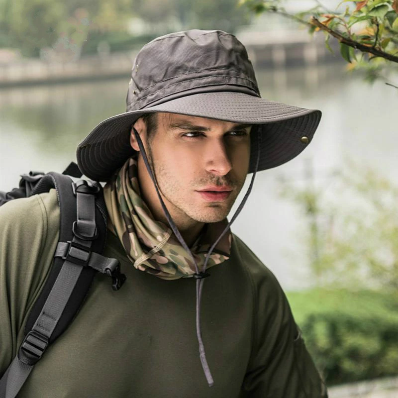 Новинка пара уличная шляпа для женщин летняя быстросохнущая Рыбацкая