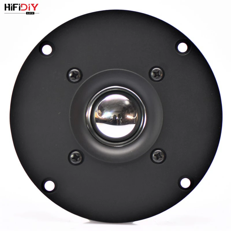 HIFIDIY LIVE hifi 4 дюймов твитер динамик блок черный шелк мембрана золото металлическая пленка 8OHM 30 Вт пластиковый тройной громкоговоритель B1-103S