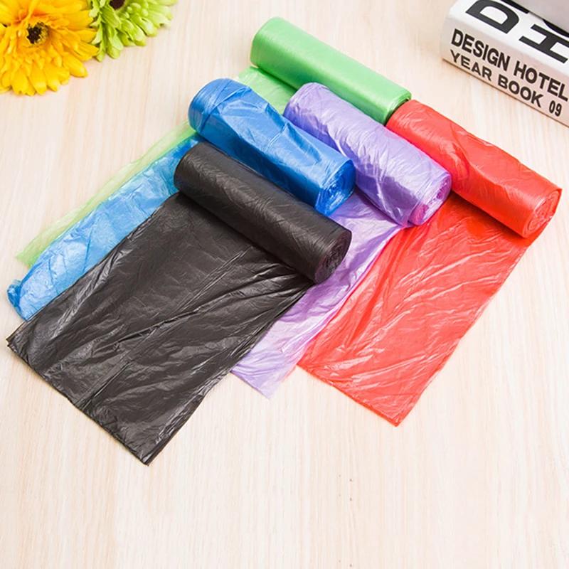 150/100 шт чистый большой уплотненный мешок для кухонного мусора бытовой мусорный
