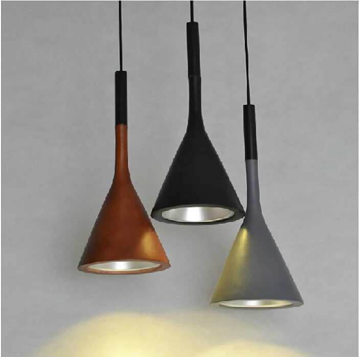 Италия Aplomb Lucidi Pevere винтажный FOSCARINI led e27 подвесной светильник для столовой