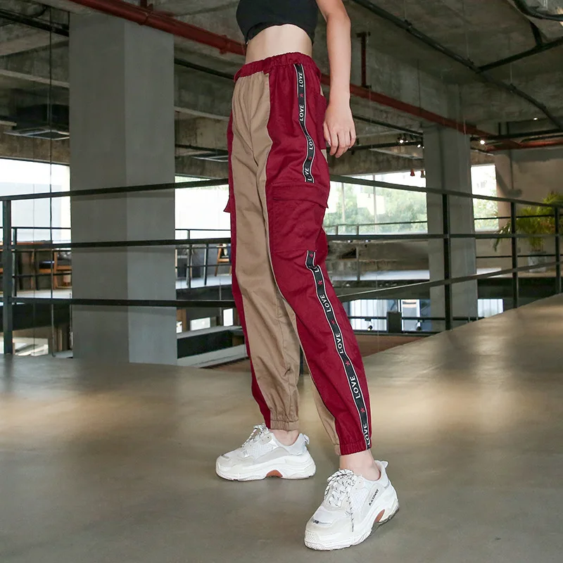 Twojstyle 2018 осень зима Новый Для женщин хлопок штаны для отдыха Мода Большой Размеры
